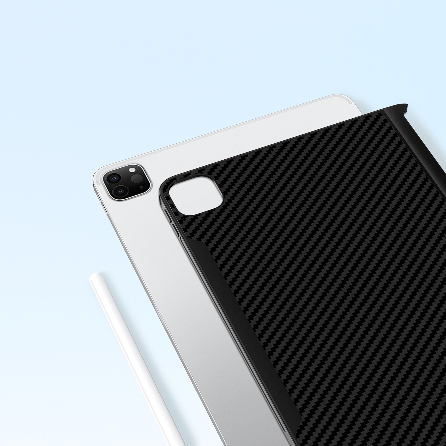 2025 Carbon - Fiber MagSafe Contact - Charging iPad Companion CaseJINRAIKO