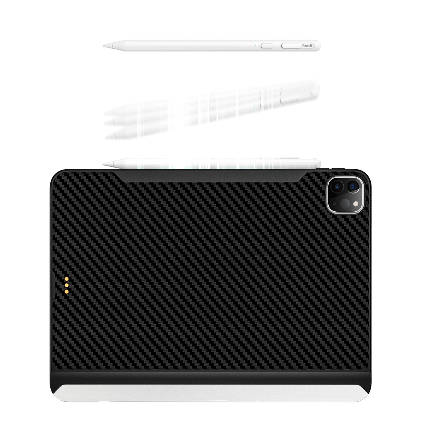 2025 Carbon - Fiber MagSafe Contact - Charging iPad Companion CaseJINRAIKO