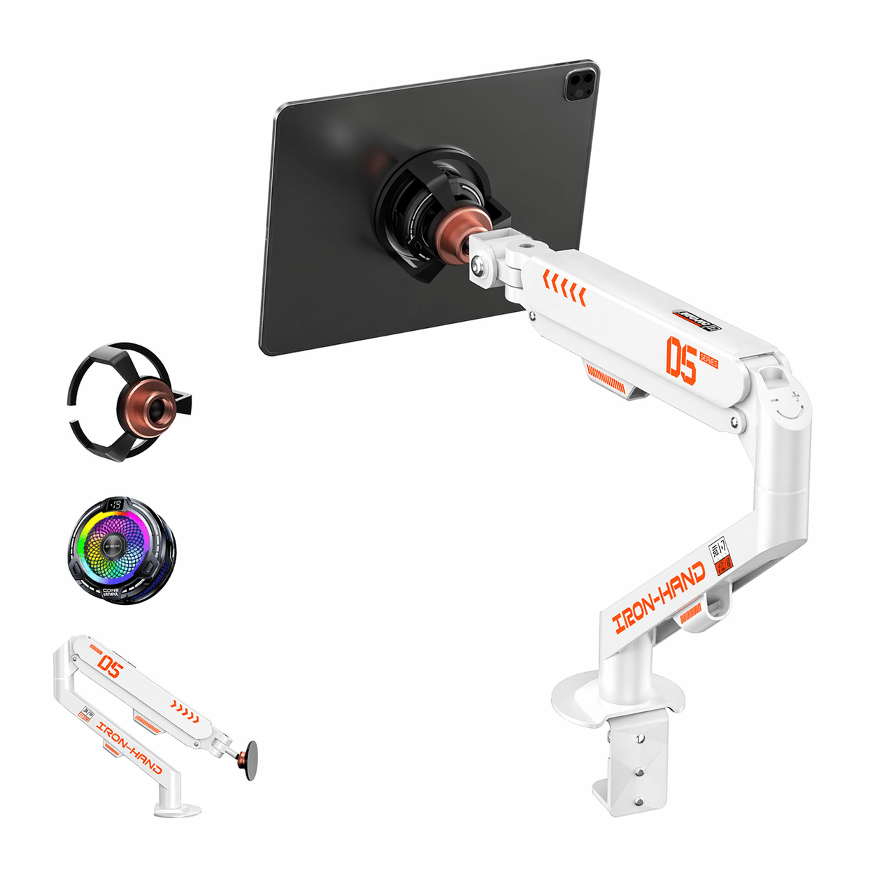 iPad Gas - Spring Cooling Arm (Fan Included)JINRAIKO