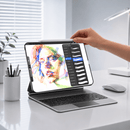 JINRAIKO iPad Pro M4 Ultra-Slim Case, Compatible with Magic KeyboardJINRAIKO