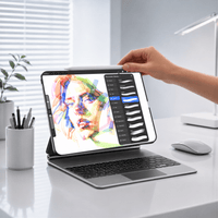 JINRAIKO iPad Pro M4 Ultra-Slim Case, Compatible with Magic KeyboardJINRAIKO