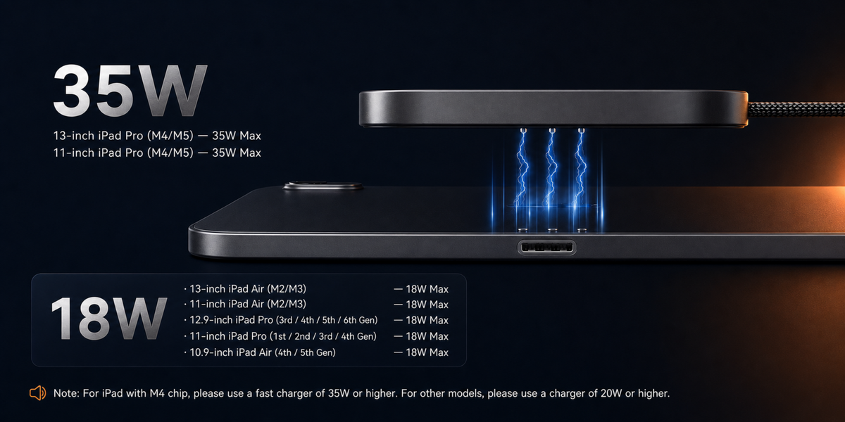 Q21 Ultra compatibility — 35W/18W desktop wide