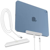 iPad 10th Gen magnetic contact charger in front view.